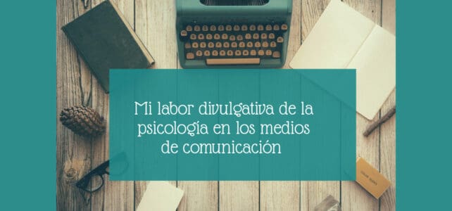 Psicología en los medios de comunicación